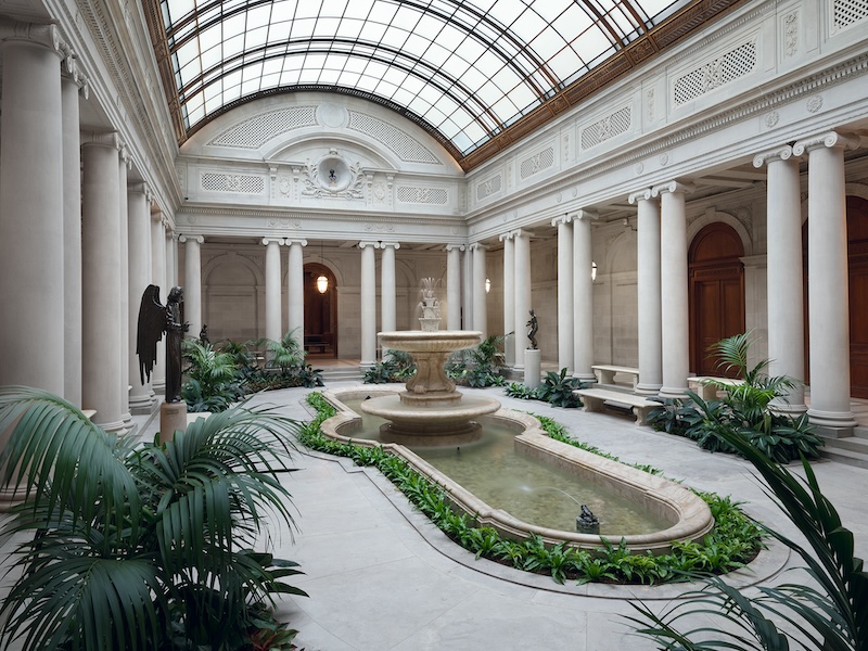 Flyer for Garden Court Pop-Up Concerts at The Frick Collection