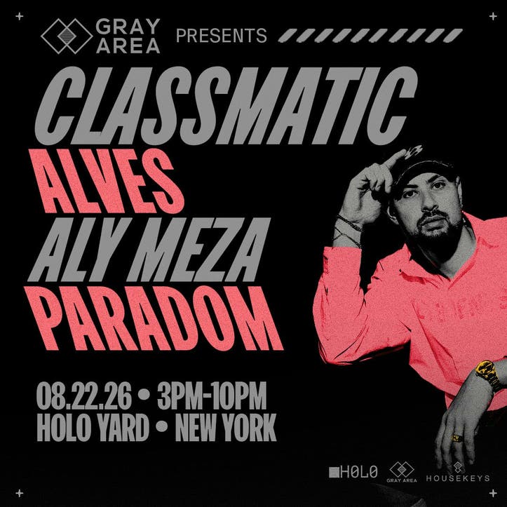 Flyer for Classmatic & Guests *Open Air*