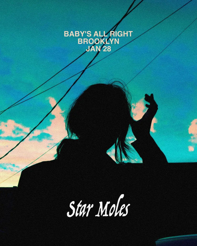 Flyer for Star Moles