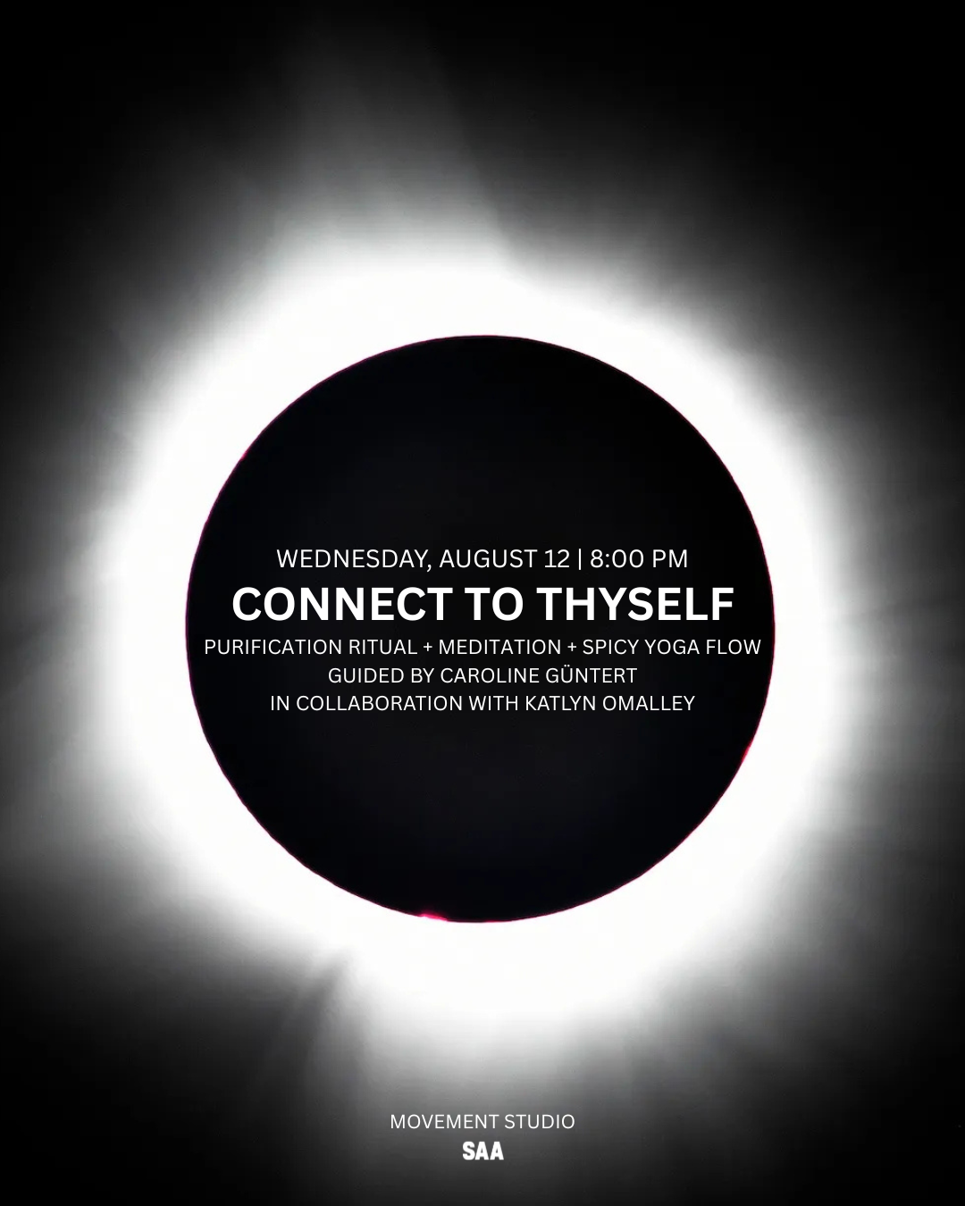 Flyer for Connect to Thyself