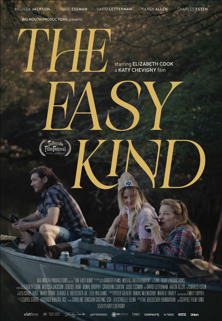 Flyer for THE EASY KIND Starring Renegade Country Singer Elizabeth Cook - Film Opening