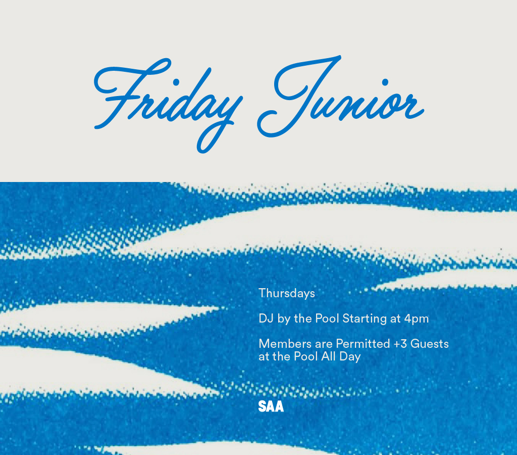 Flyer for Friday Junior