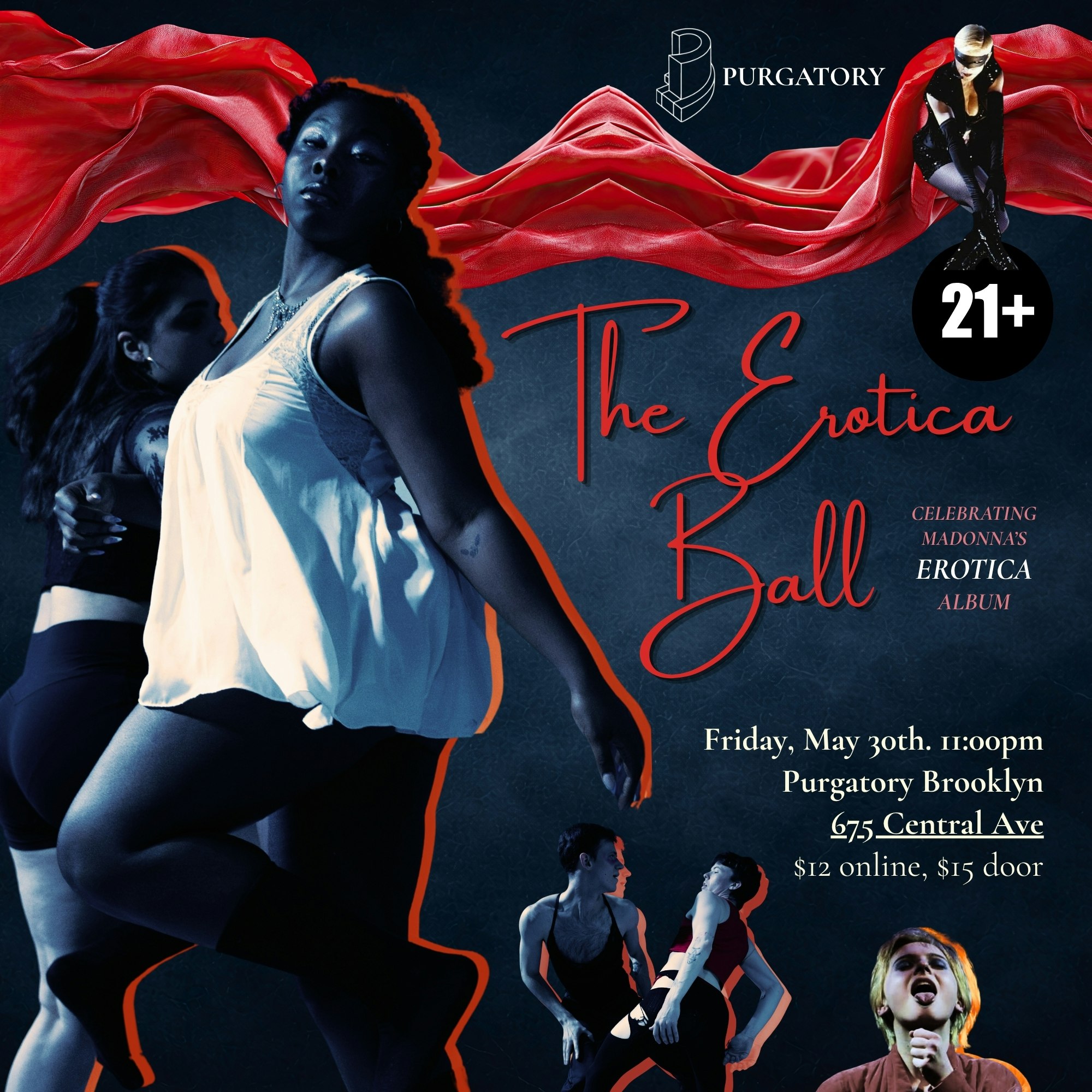 Flyer for The Erotica Ball