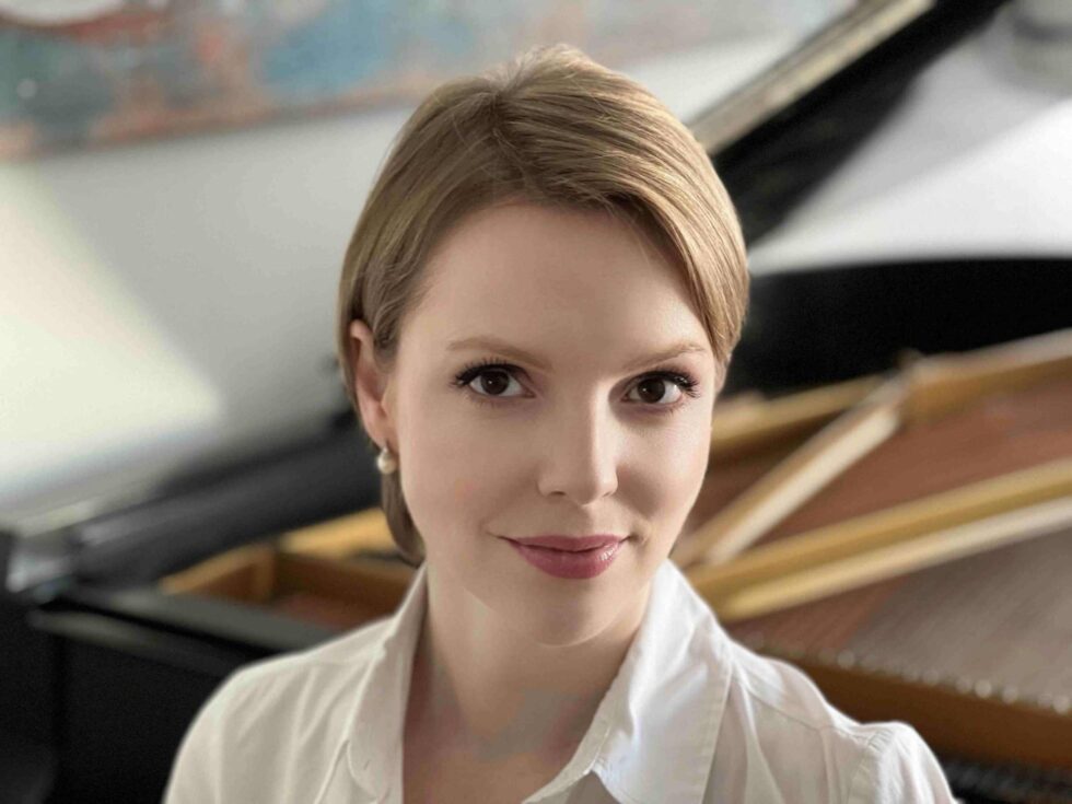 Flyer for Magdalena Baczewska Piano Performance