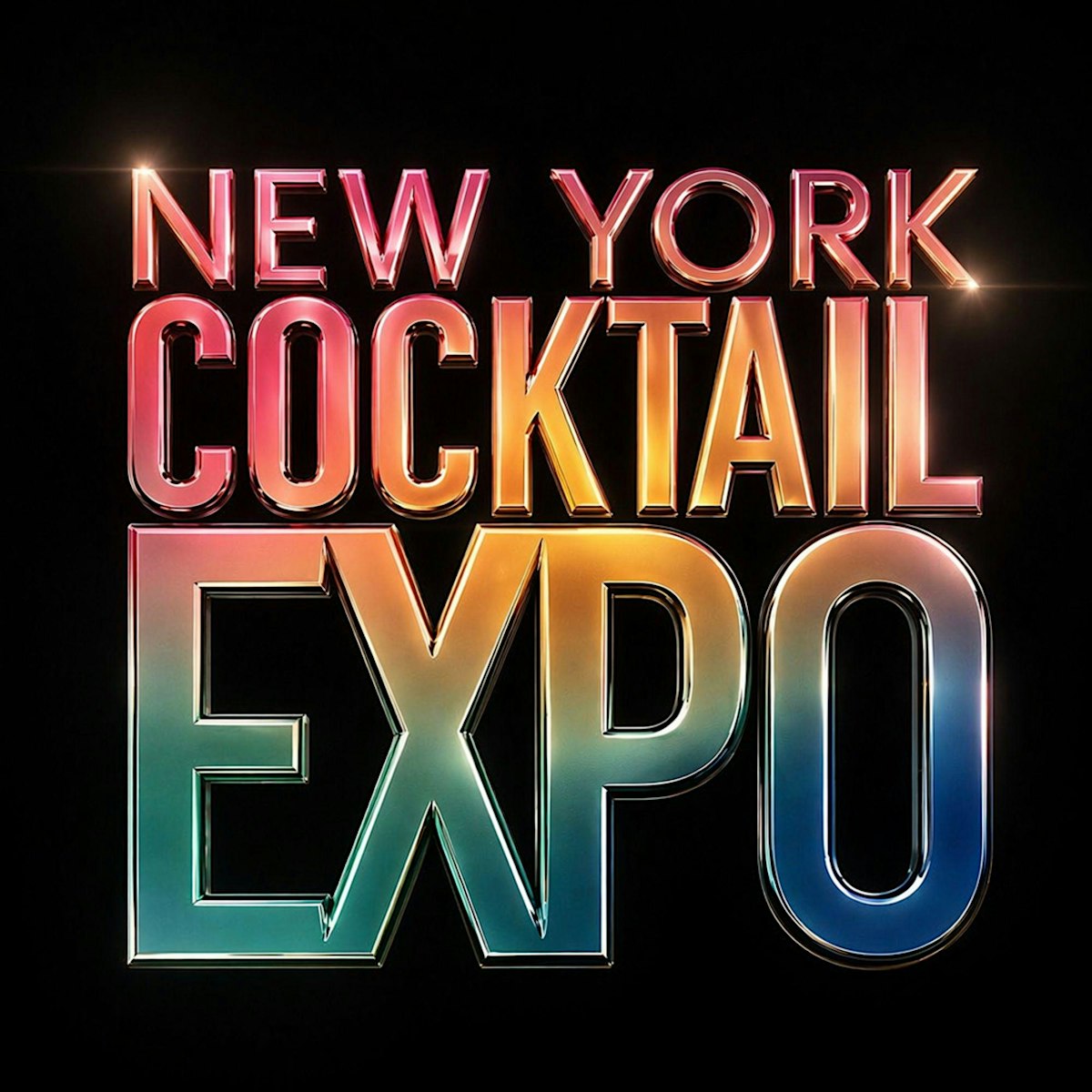 Flyer for NY Cocktail Expo 2026