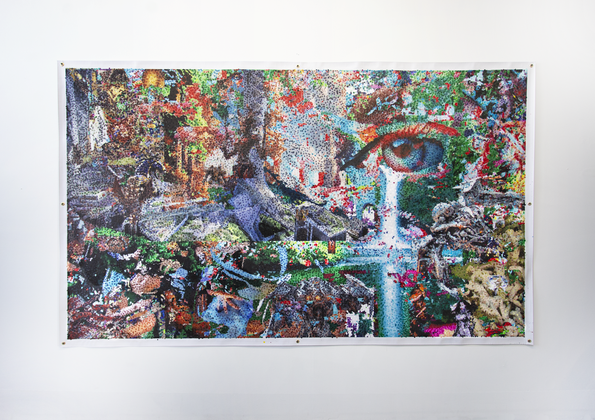 Flyer for Regenerated Solo Exhibition by Seungjin Lee