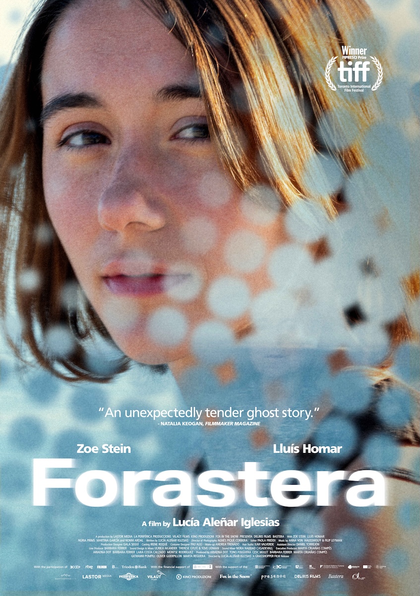 Flyer for FORASTERA Film Opening