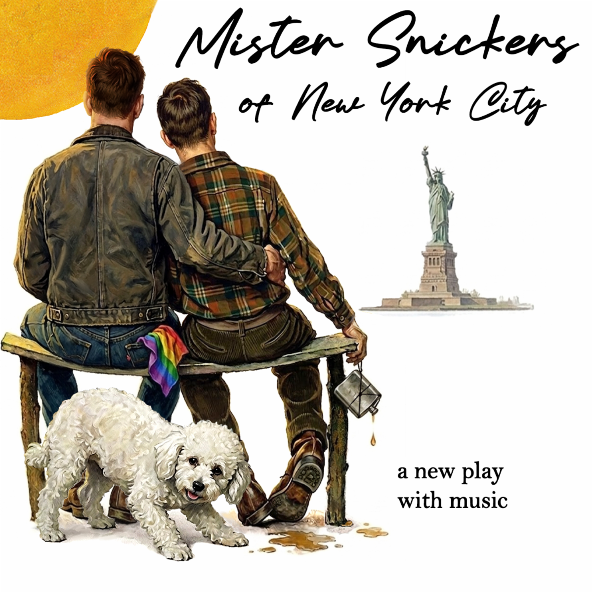 Flyer for MISTER SNICKERS OF NEW YORK CITY