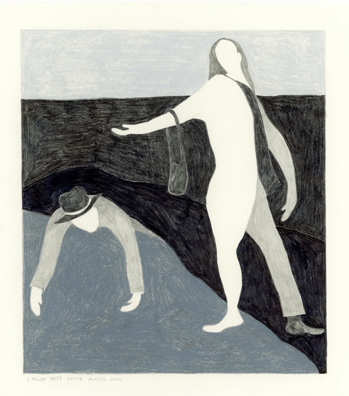 Flyer for Opening Reception for James Parker Foley: Point of No Return