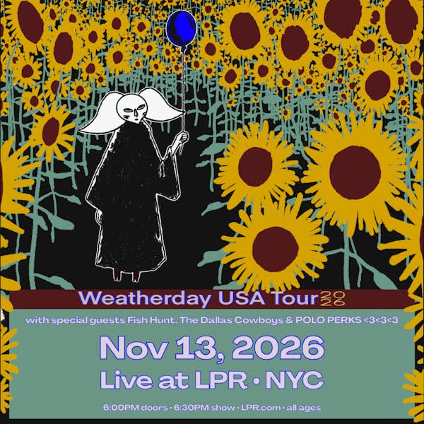 Flyer for Weatherday USA Tour
