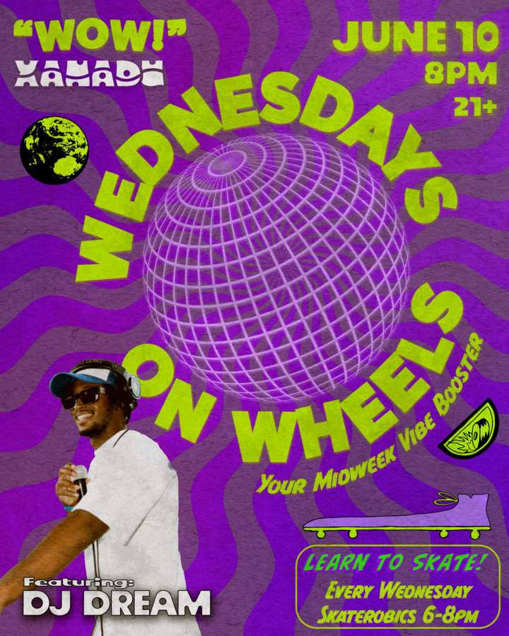 Flyer for Wednesdays on Wheels