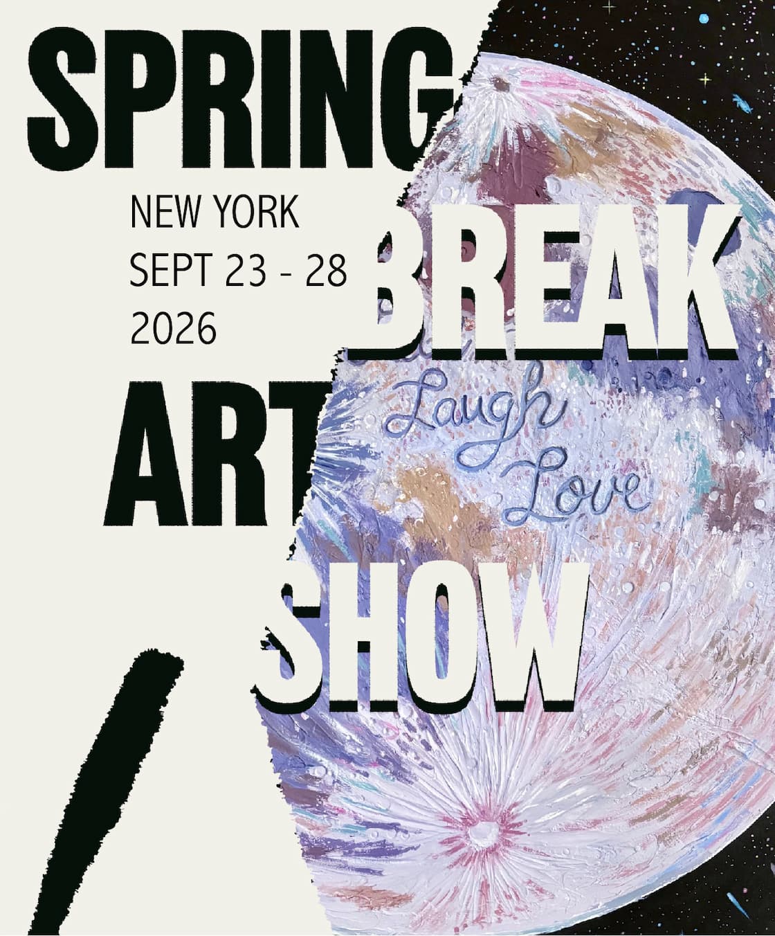 Flyer for SPRING BREAK Art Show