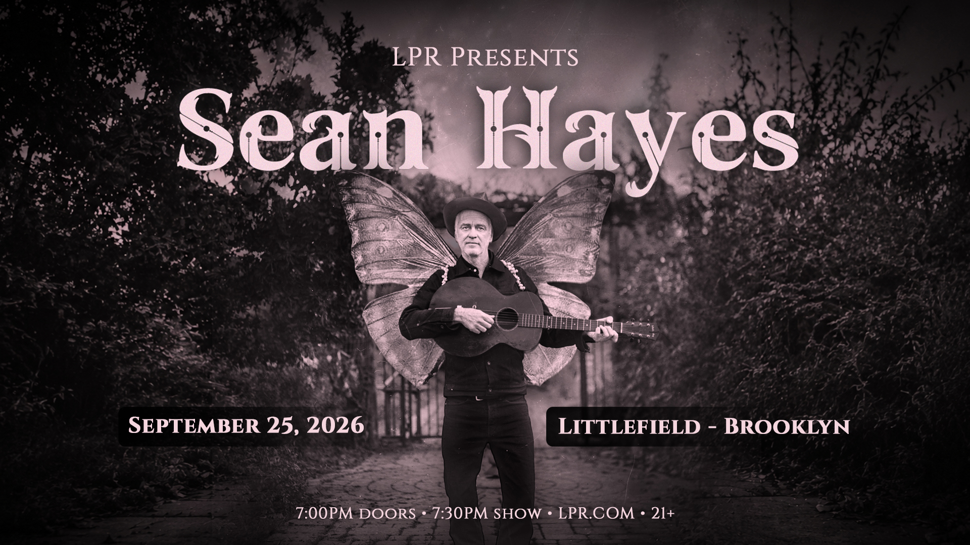 Flyer for Sean Hayes