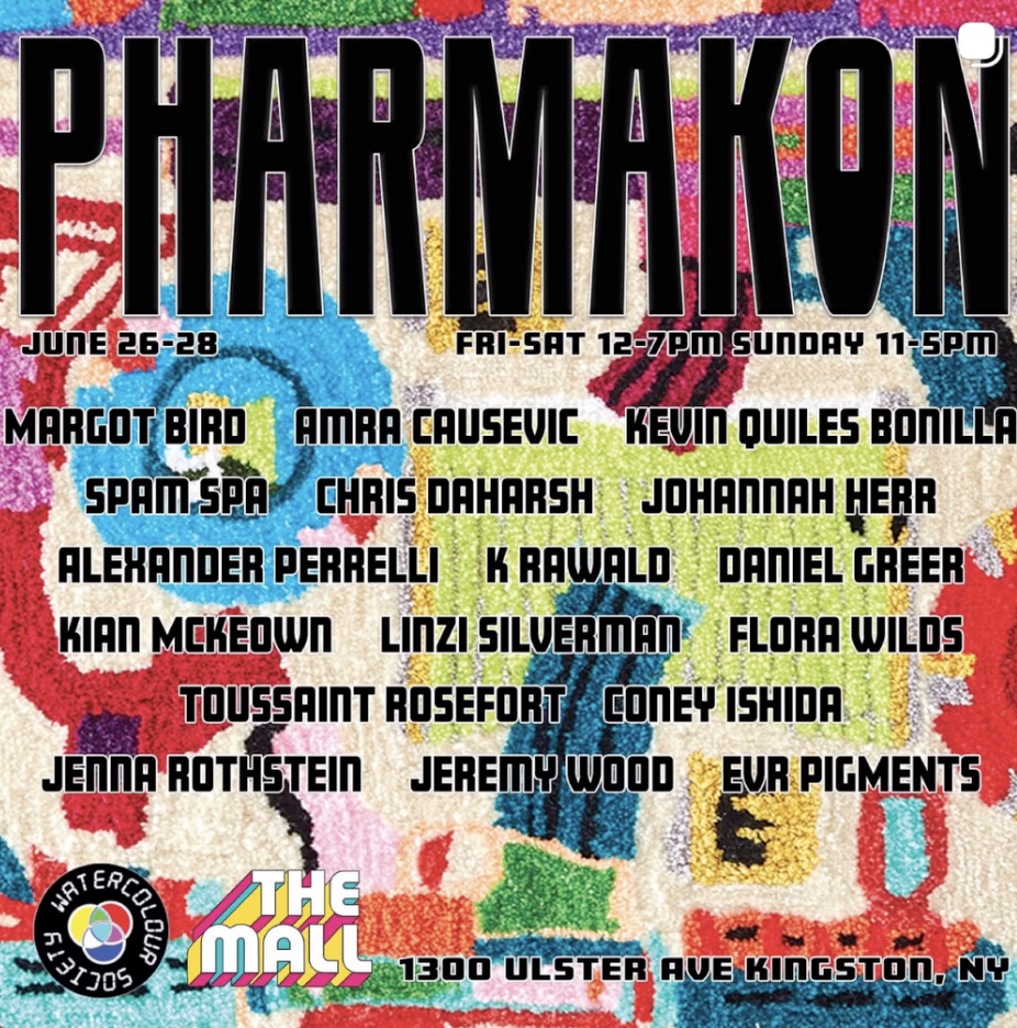 Flyer for PHARMAKON Art Exhibition