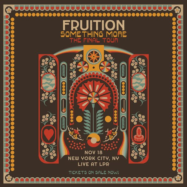 Flyer for FRUITION SOMETHING MORE THE FINAL TOUR