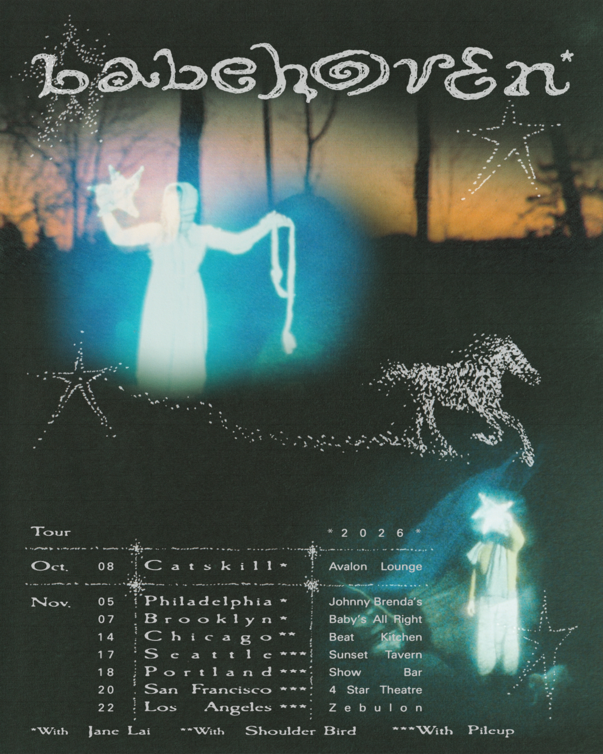 Flyer for BABEHOVEN Live in Brooklyn
