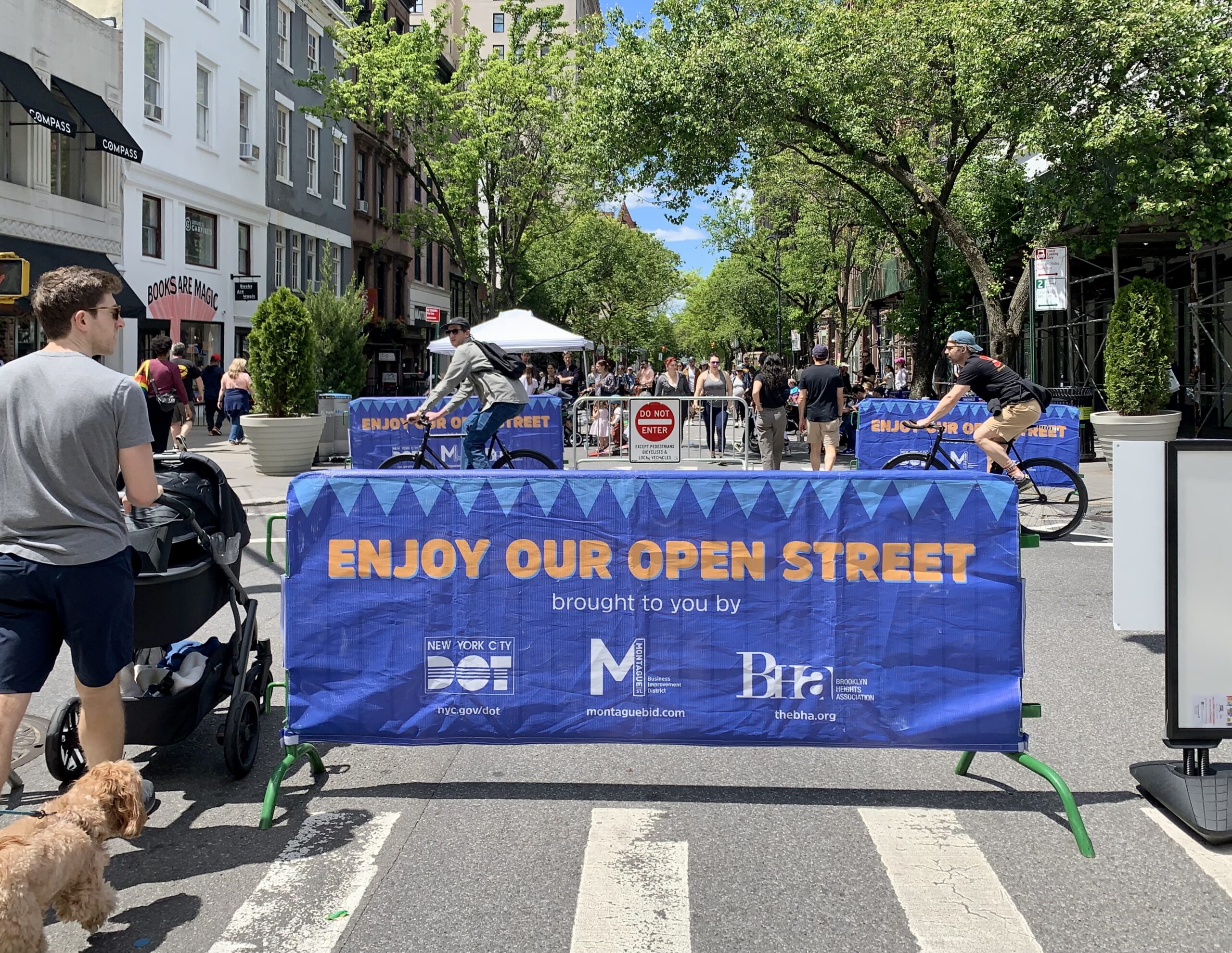 Flyer for Montague Open Streets