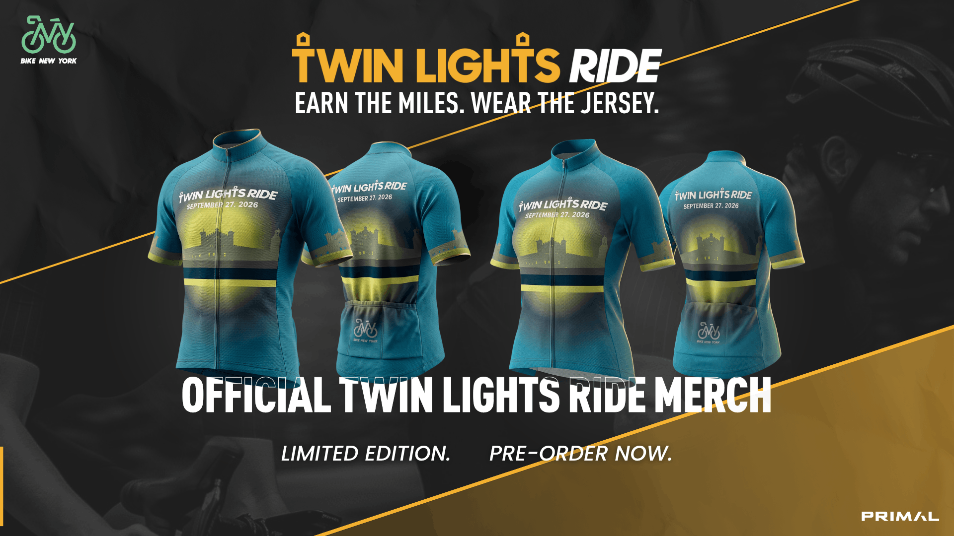 Flyer for Twin Lights Ride