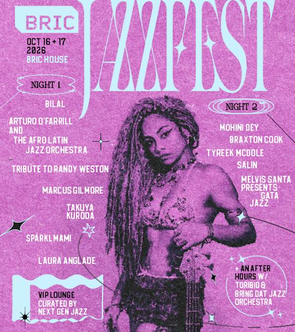 Flyer for BRIC JAZZFEST