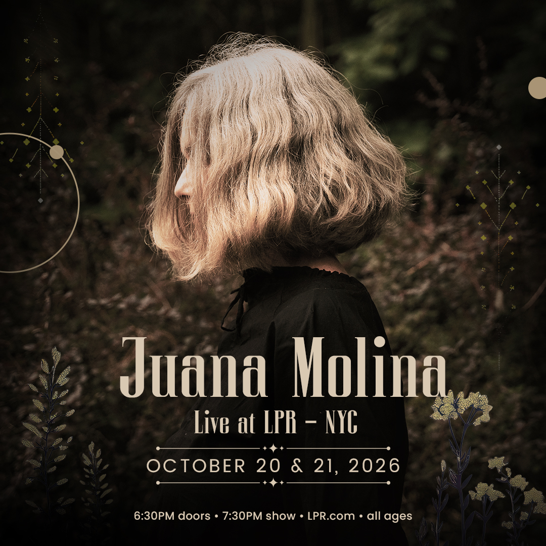 Flyer for Juana Molina