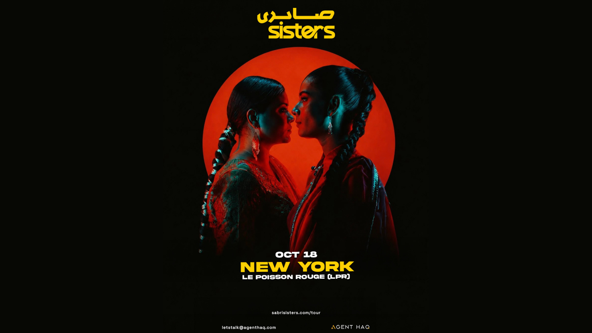 Flyer for Sabri Sisters