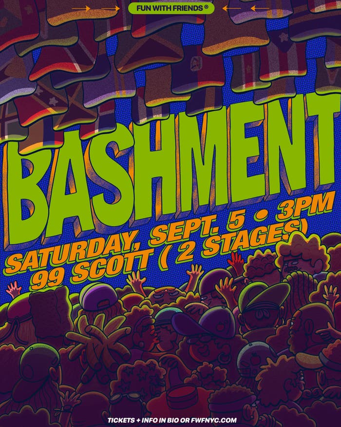 Flyer for FUN WITH FRIENDS® BASHMENT
