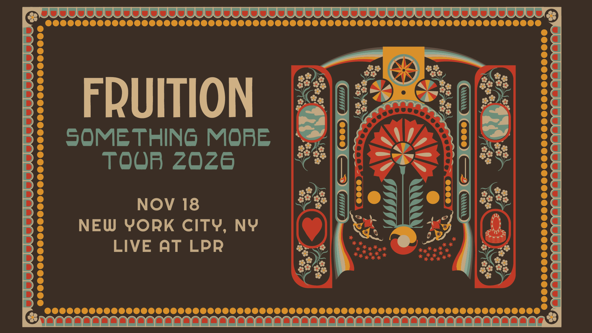 Flyer for Fruition