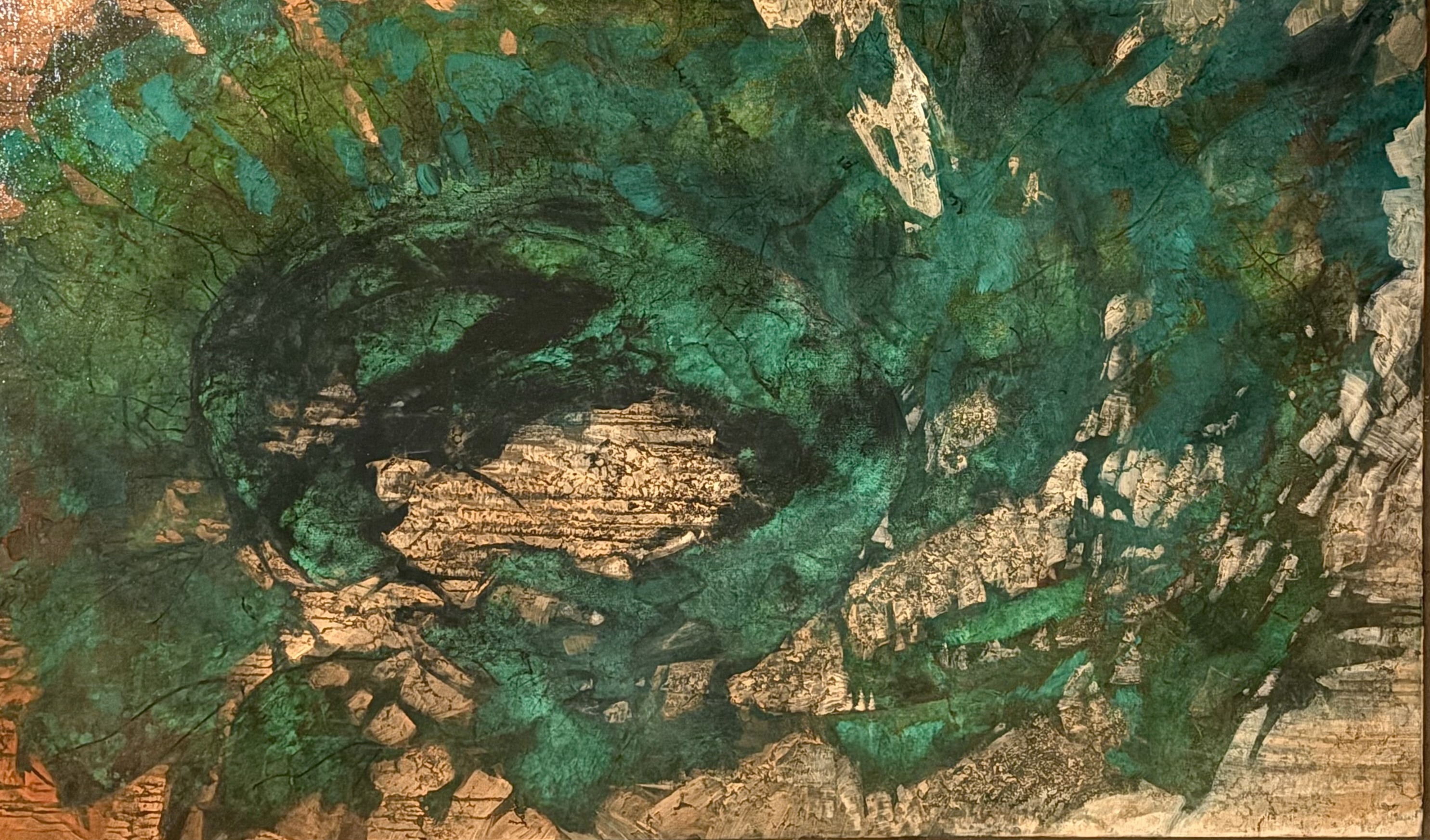 Flyer for Synesthesia Gallery Opening Reception: 'Timelines' by Robb Kramer