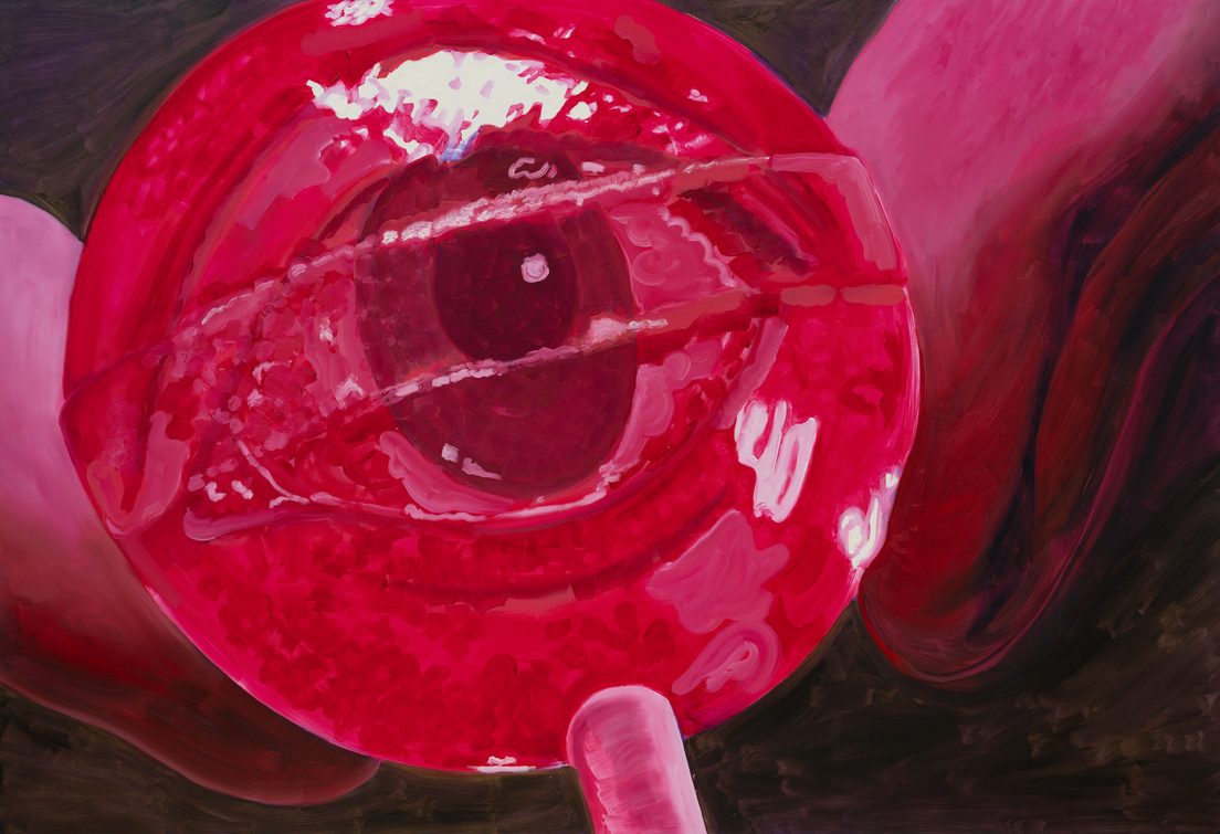 Flyer for Crying In The Mirror: Kate Bancroft Solo Show - Closing Reception