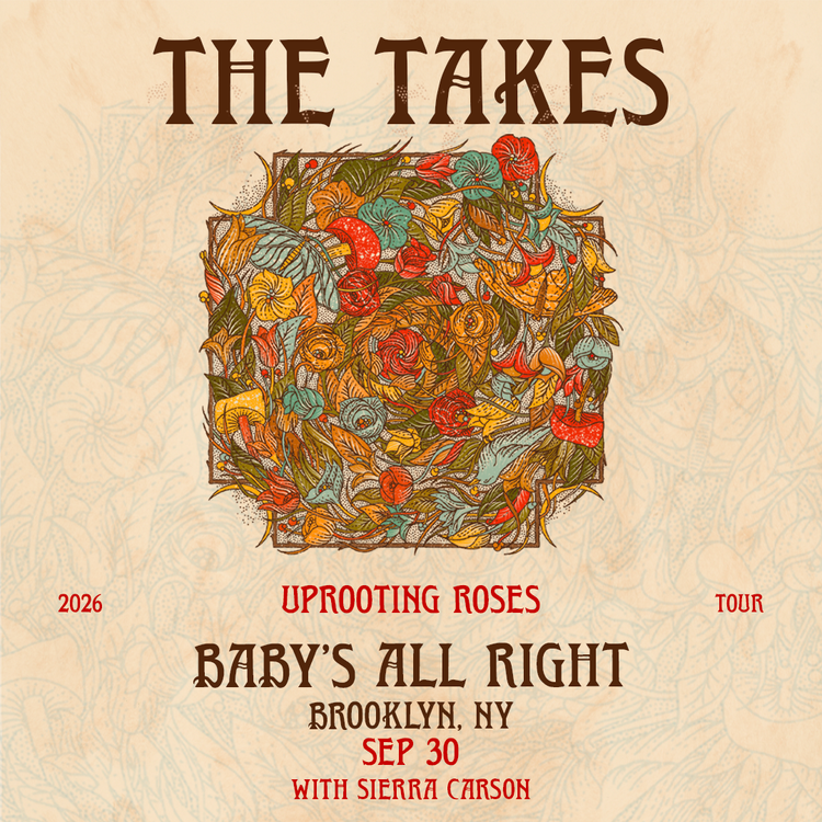 Flyer for The Takes