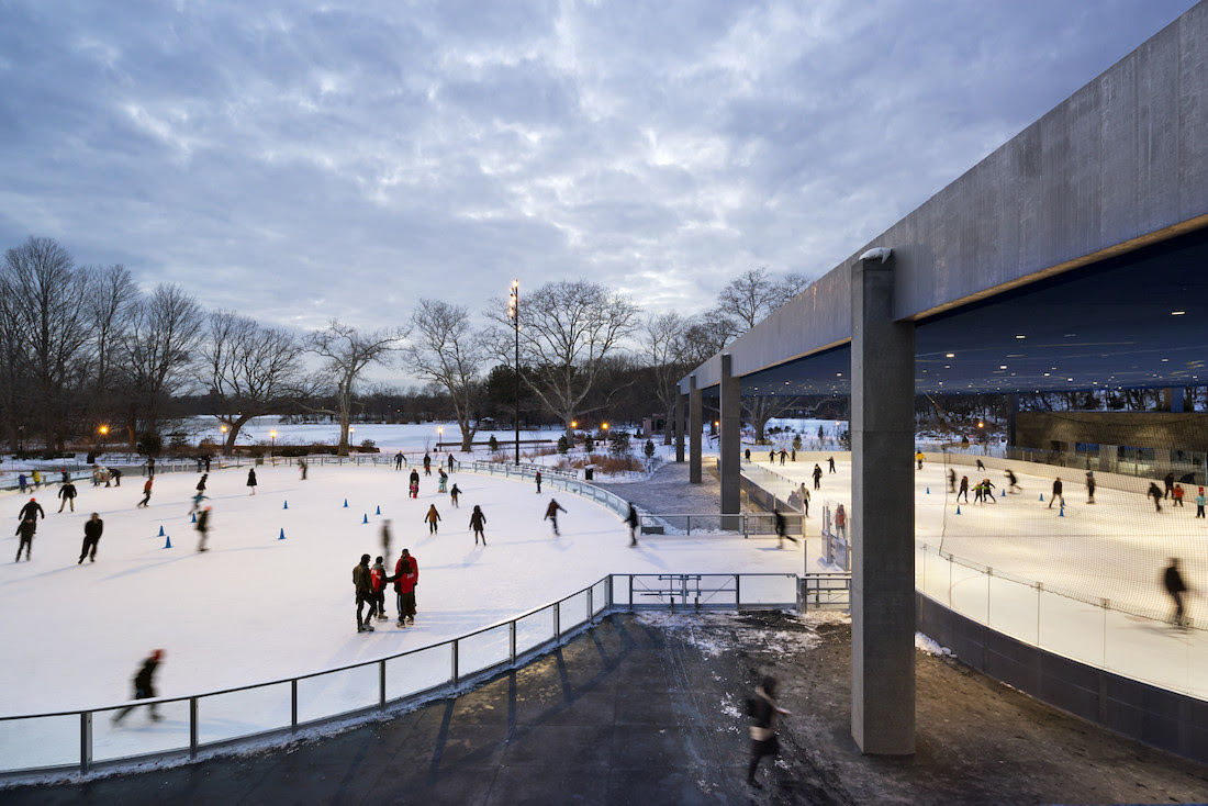 Flyer for Free Ice-Skating Lessons