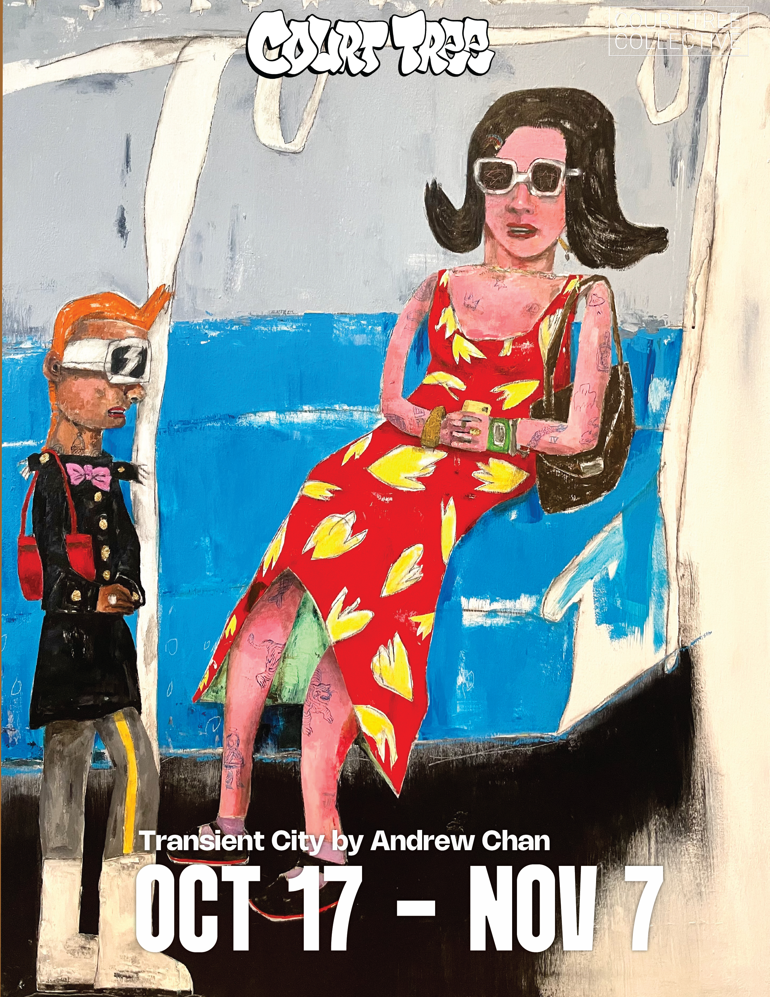 Flyer for Andrew Chan's 'Transient City' Exhibition