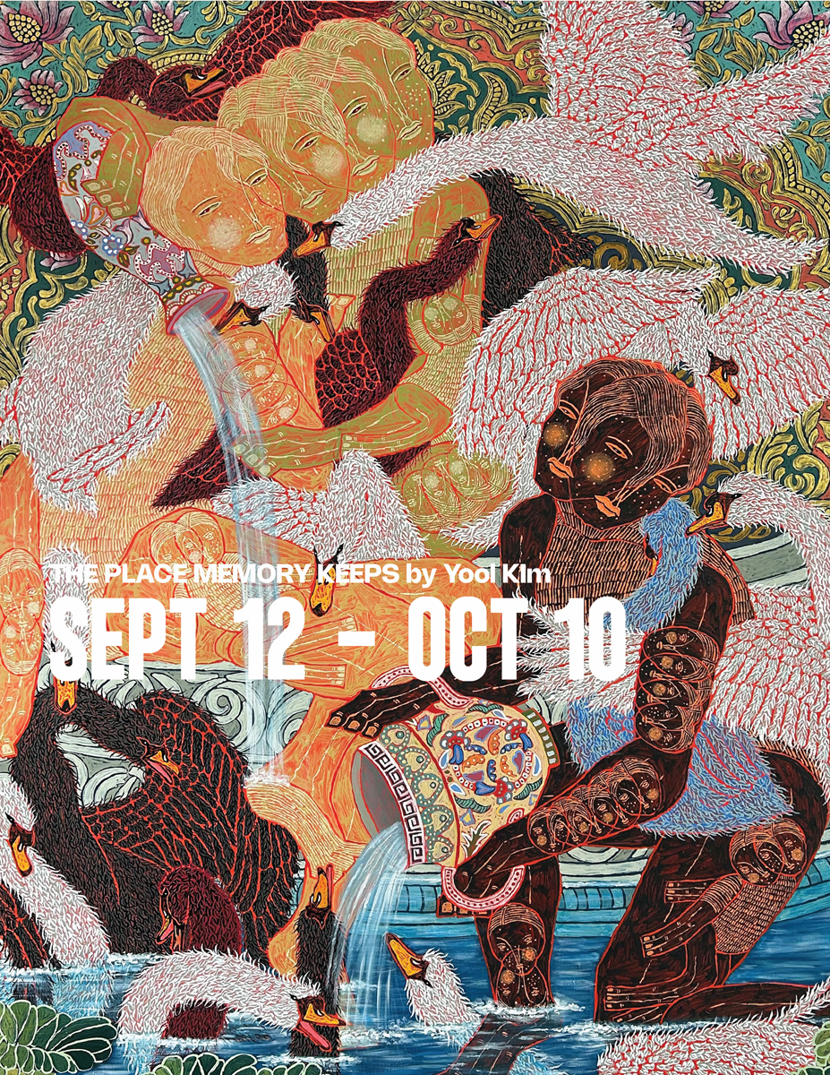 Flyer for THE PLACE MEMORY KEEPS by Yool Kim