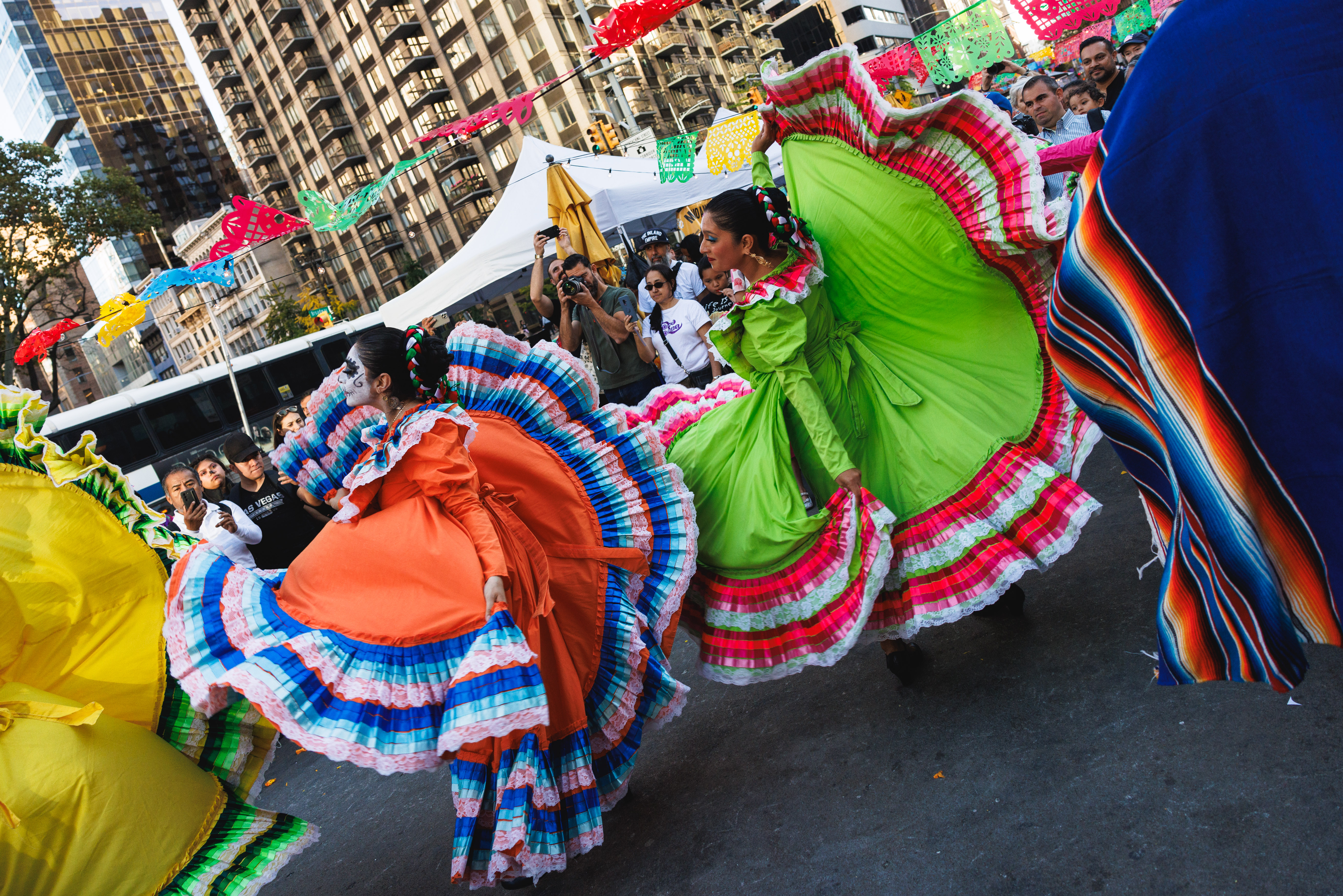 Flyer for Día de Muertos Celebration at Flatiron NoMad