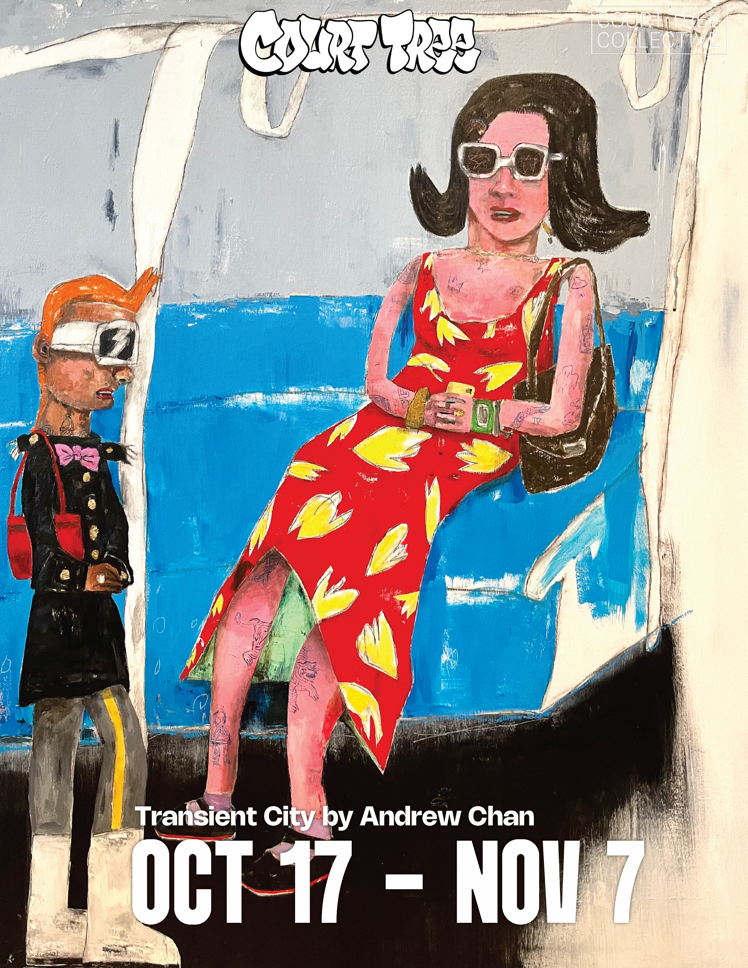 Flyer for Andrew Chan's opening reception