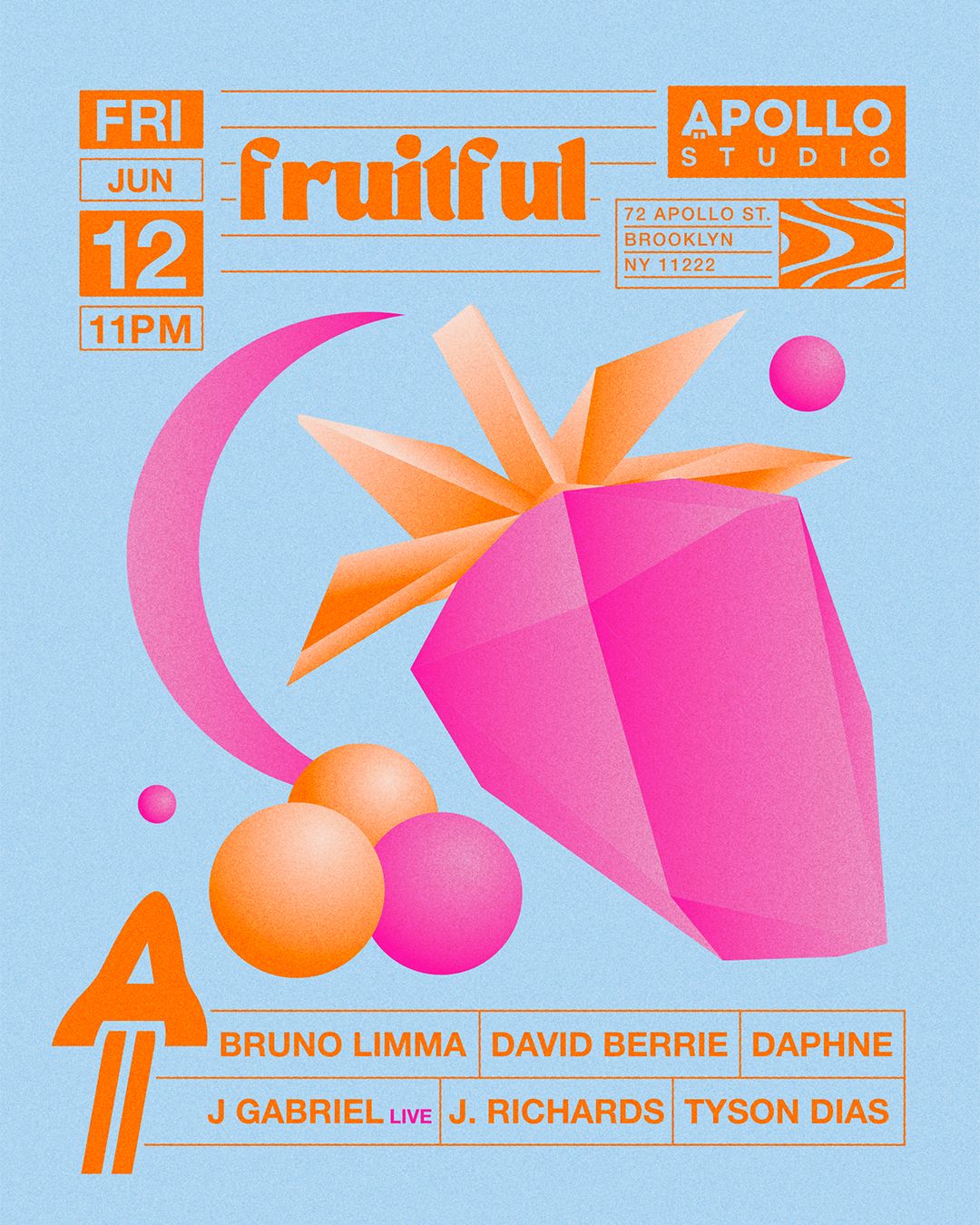 Flyer for fruitful