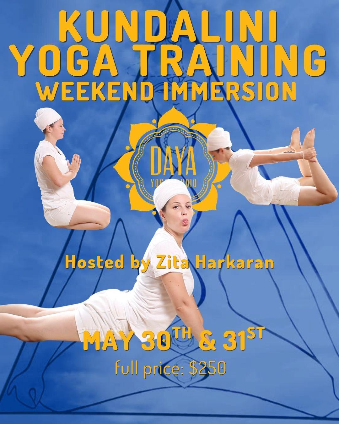 Flyer for Kundalini Yoga Weekend Immersion