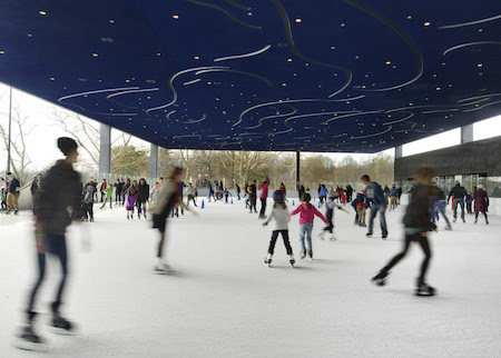 Flyer for Public Ice Skating
