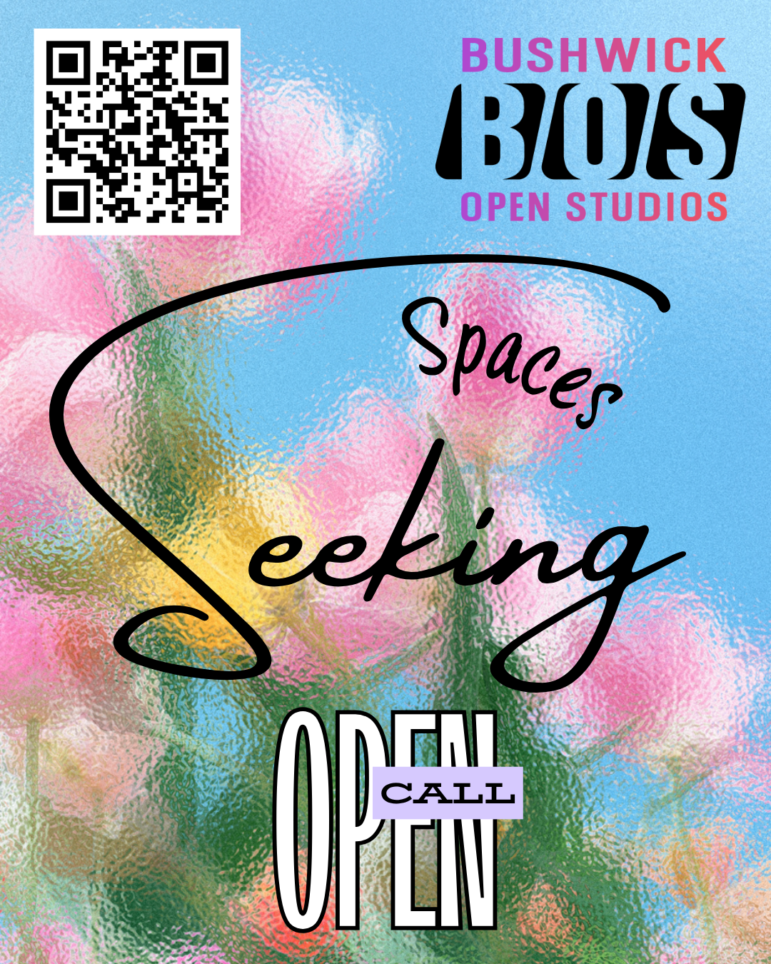 Flyer for Bushwick Open Studios 2026