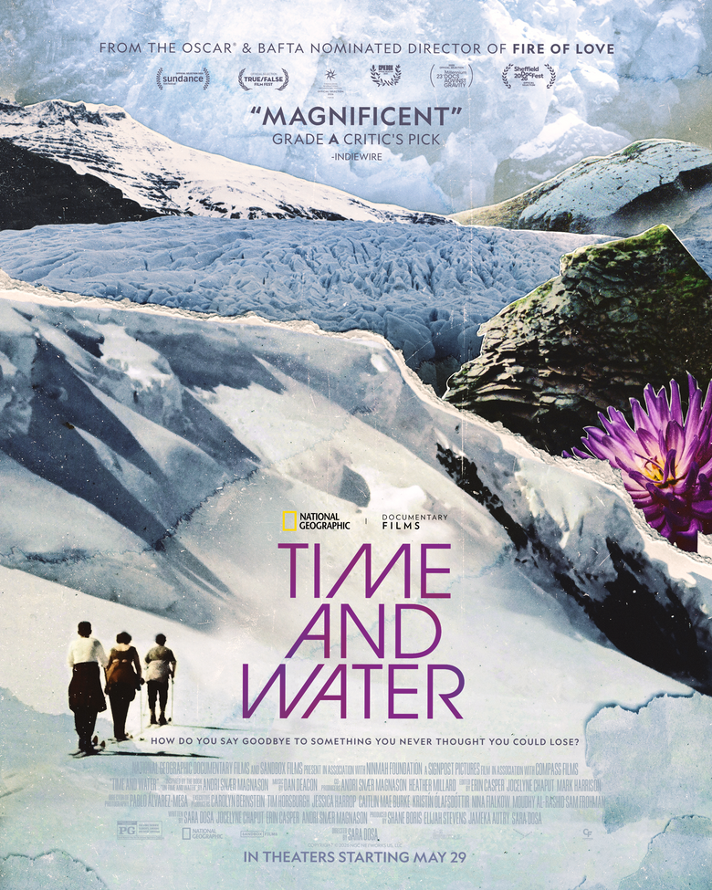 Flyer for Filmmaker Q&A for TIME AND WATER (Sunday)