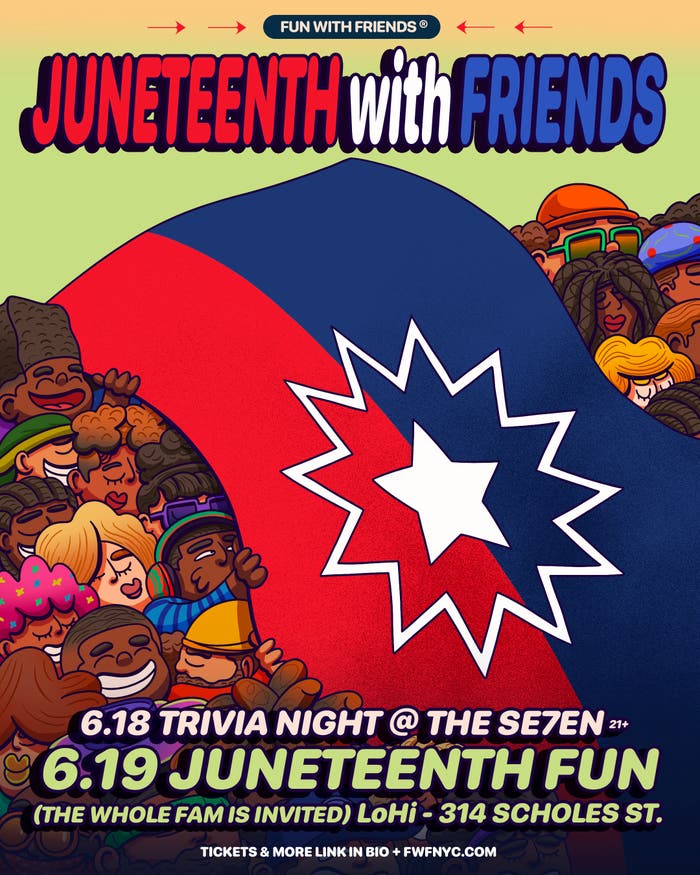 Flyer for BLACK HISTORY & CULTURE TRIVIA NIGHT: JUNETEENTH EDITION