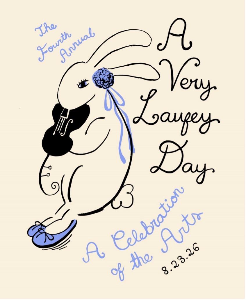 Flyer for A Very Laufey Day: A Celebration of the Arts