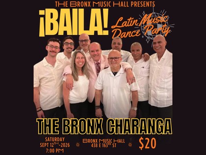 Flyer for ¡BAILA!: Latin Music Dance Party