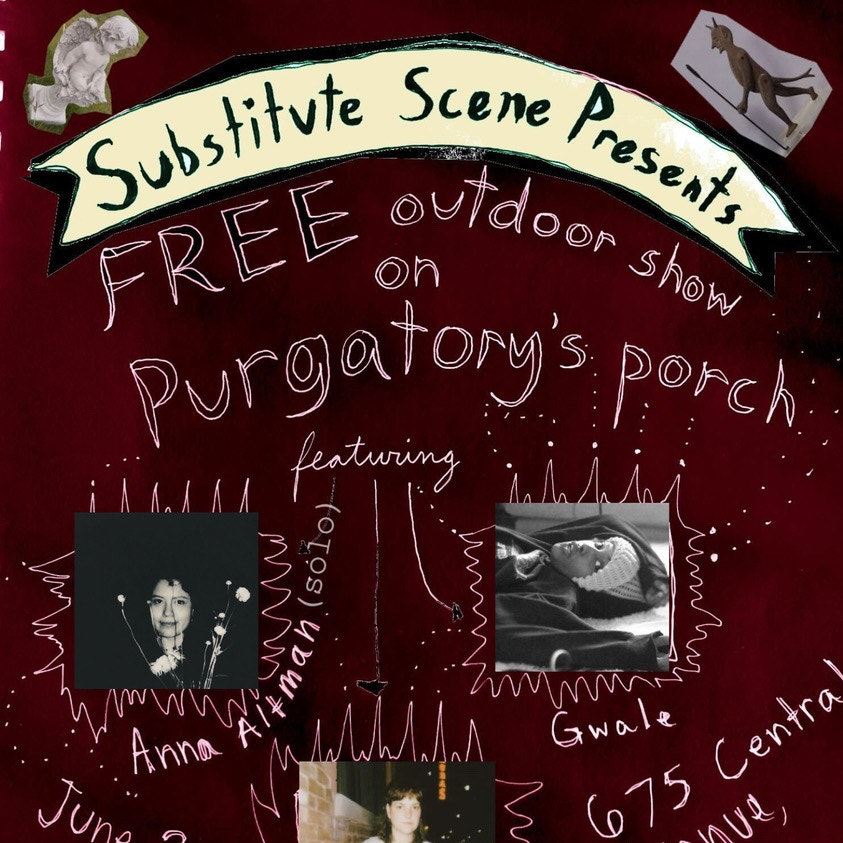 Flyer for Substitute Scene Presents FREE outdoor show