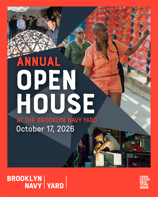 Flyer for Brooklyn Navy Yard’s Annual Open House