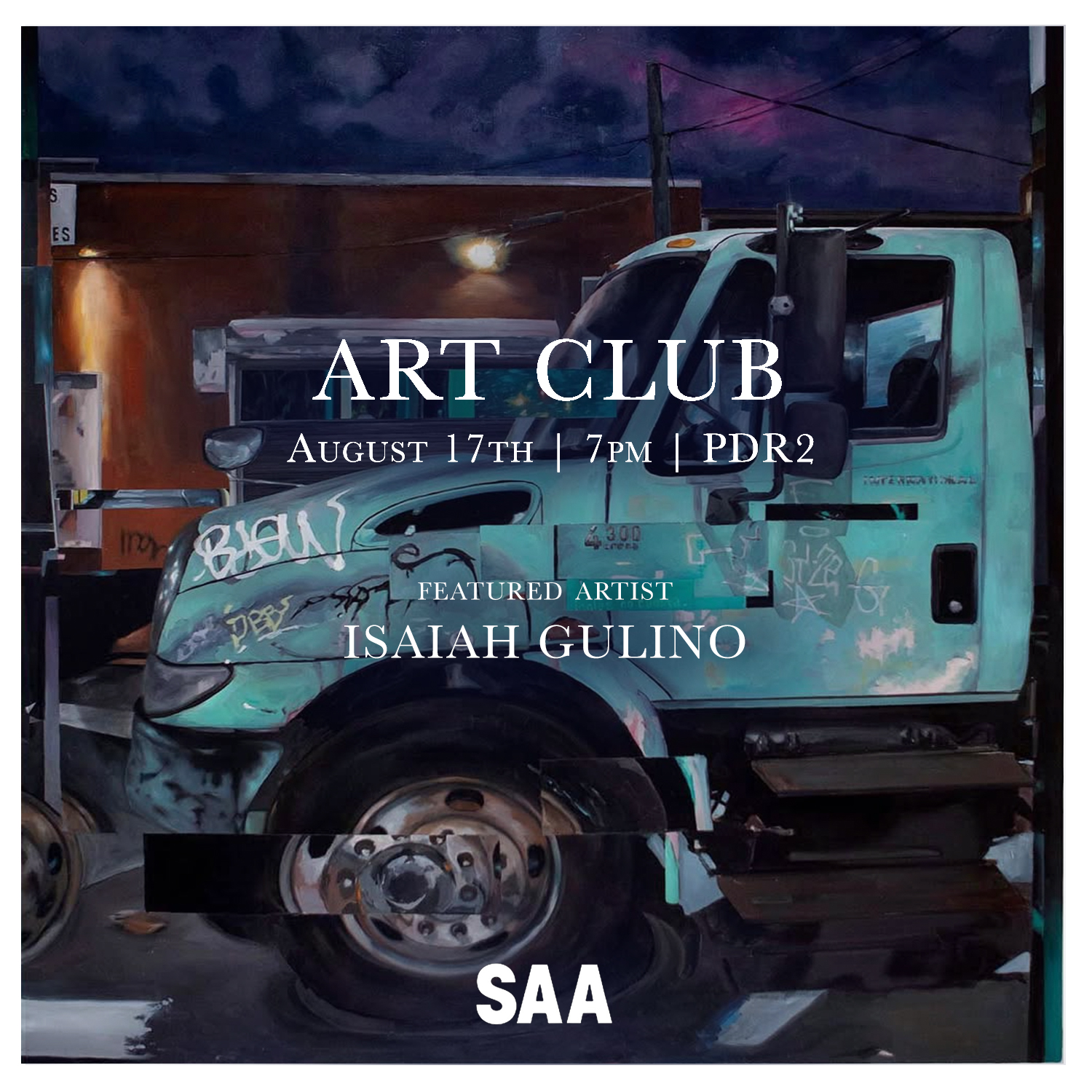 Flyer for Art Club