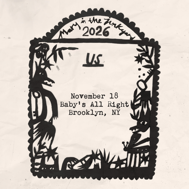 Flyer for Mary in the Junkyard
