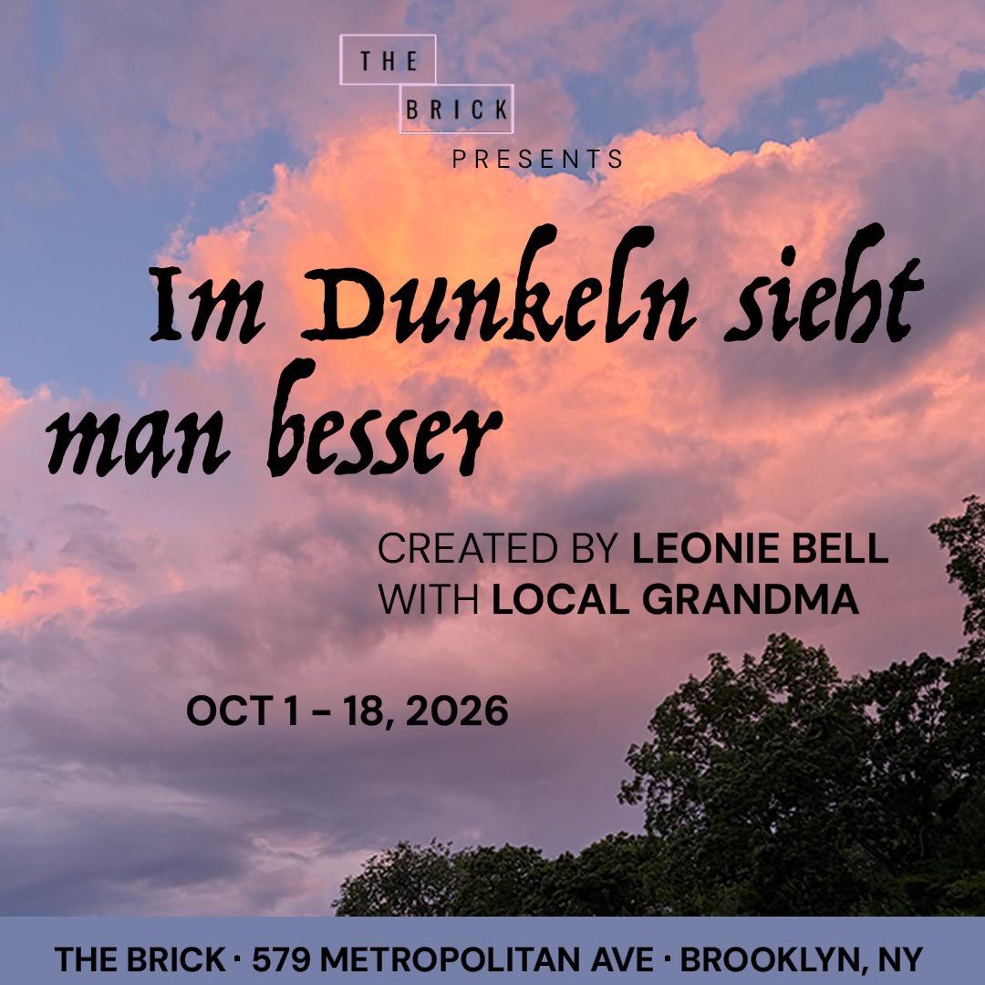 Flyer for Im Dunkeln sieht man besser