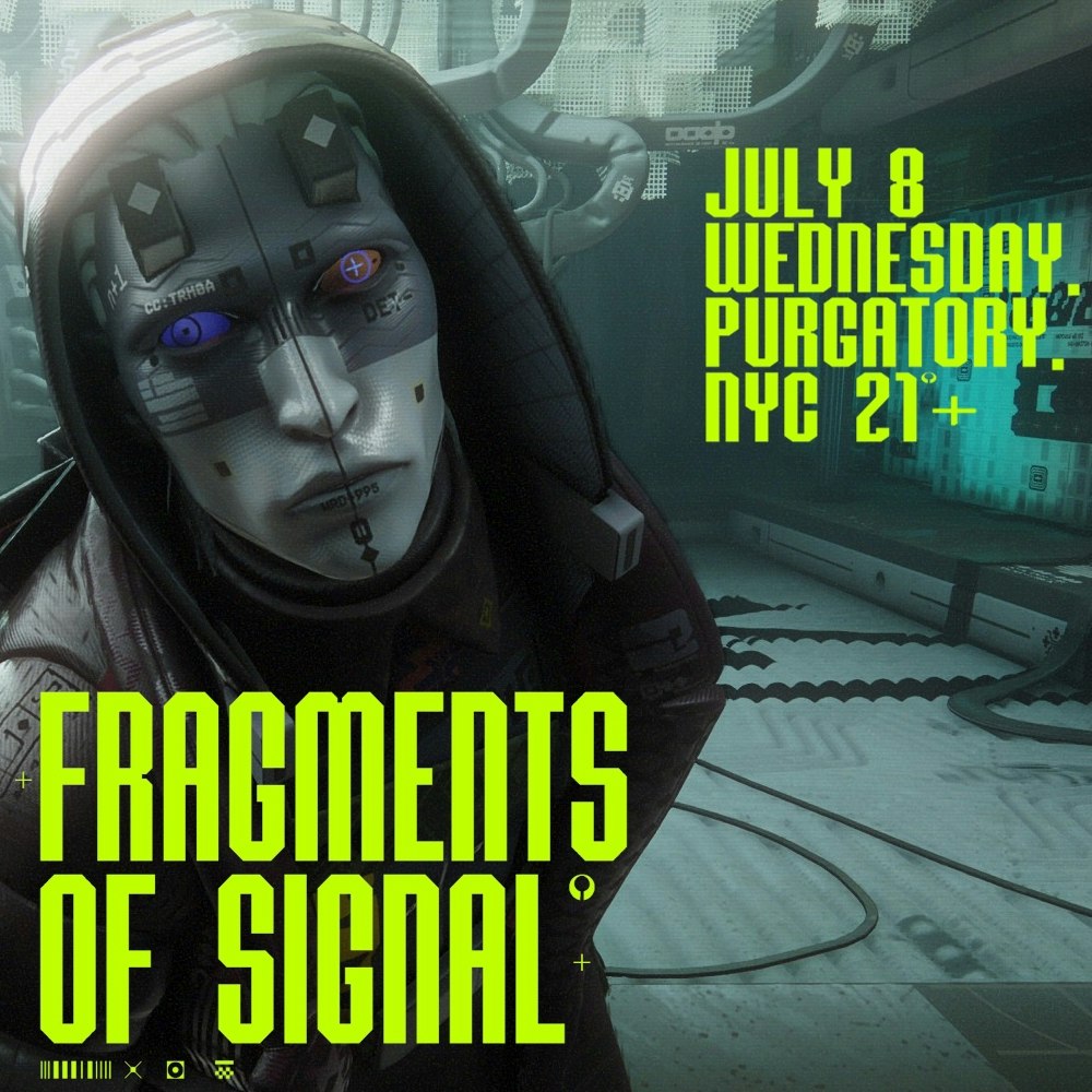 Flyer for FRAGMENTS OF SIGNAL