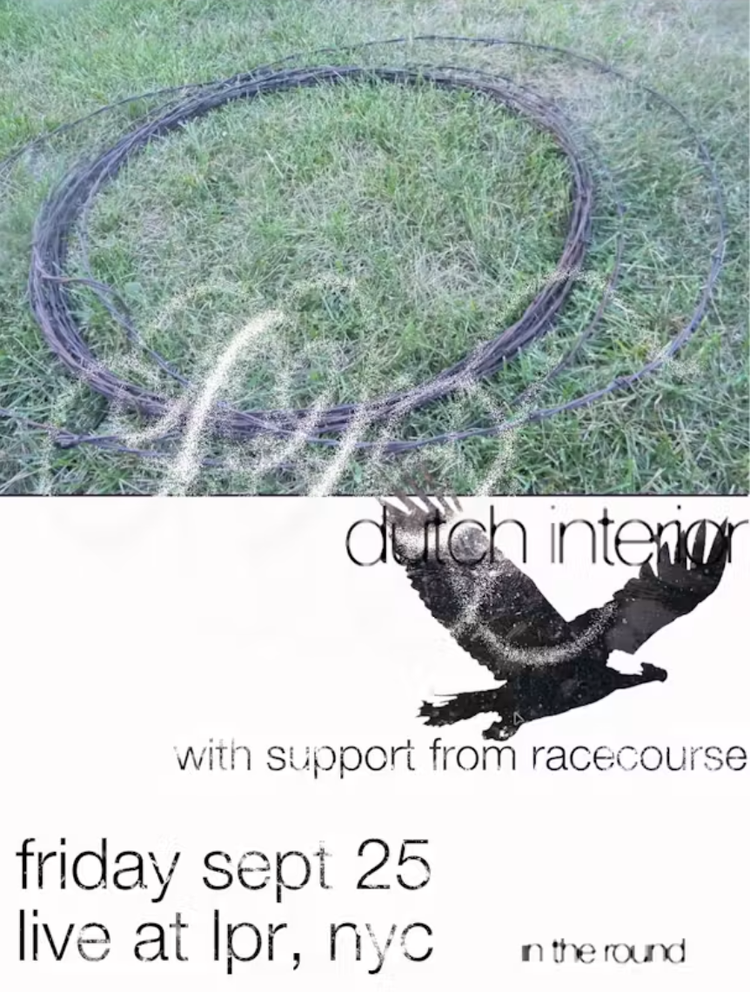 Flyer for dutch interior with support from racecourse